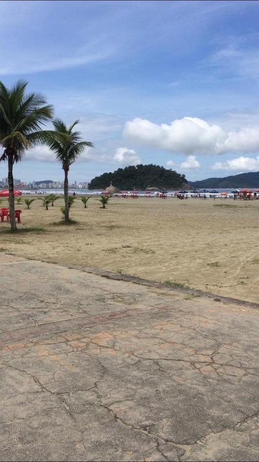Apto temporada praia São Vicente Exterior foto