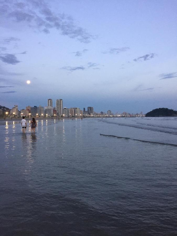 Apto temporada praia São Vicente Exterior foto